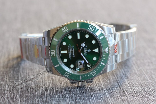 勞力士複刻手錶 Rolex最完美綠水鬼SUB-N廠V10升級版男士腕表  gjs1753